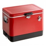 Choice 100 Qt. Stainless Steel Beverage Cooler Cart - 43 Choice 100 Qt. Stainless Steel Beverage Cooler Cart - 43