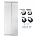 Beverage-Air DD58HC-B 1 Single and 1 Double Tap Kegerator Beer Dispenser - Black, (2) 1/2 Keg Capacity