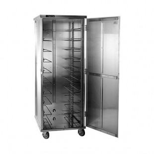 Cres Cor 103-UA-13D Aluminum 13 Pan End Load Enclosed Non-Insulated Bun / Sheet Pan Rack - Assembled Cres Cor 103-UA-13D Aluminum 13 Pan End Load Enclosed Non-Insulated Bun / Sheet Pan Rack - Assembled