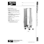 Metro RD23N 12 Pan End Load Bun / Sheet Pan Rack - Assembled Metro RD23N 12 Pan End Load Bun / Sheet Pan Rack - Assembled