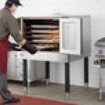 Cooking Performance Group FGC-100-DDN Deep Depth Single Deck Full Size Natural Gas Convection Oven with Legs - 60,000 BTU Cooking Performance Group FGC-100-DDN Deep Depth Single Deck Full Size Natural Gas Convection Oven with Legs - 60,000 BTU