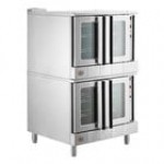 Cooking Performance Group FGC-100-DDN Deep Depth Single Deck Full Size Natural Gas Convection Oven with Legs - 60,000 BTU Cooking Performance Group FGC-100-DDN Deep Depth Single Deck Full Size Natural Gas Convection Oven with Legs - 60,000 BTU