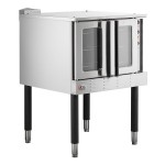 Cooking Performance Group FGC-100-DDN Deep Depth Single Deck Full Size Natural Gas Convection Oven with Legs - 60,000 BTU Cooking Performance Group FGC-100-DDN Deep Depth Single Deck Full Size Natural Gas Convection Oven with Legs - 60,000 BTU