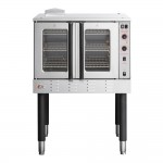 Cooking Performance Group FGC-100-DDN Deep Depth Single Deck Full Size Natural Gas Convection Oven with Legs - 60,000 BTU Cooking Performance Group FGC-100-DDN Deep Depth Single Deck Full Size Natural Gas Convection Oven with Legs - 60,000 BTU