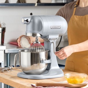 Hobart N50 5 Qt. Bowl Lift Countertop Mixer with Standard Accessories - 120V, 1/6 hp