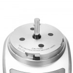 Waring WFP16SCD Dice Combination Food Processor with 4 Qt. Clear Bowl, Continuous Feed Attachment, and 3 Discs - 2 hp