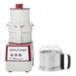 Waring WFP16SCD Dice Combination Food Processor with 4 Qt. Clear Bowl, Continuous Feed Attachment, and 3 Discs - 2 hp