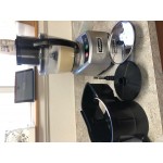 Waring WFP16SCD Dice Combination Food Processor with 4 Qt. Clear Bowl, Continuous Feed Attachment, and 3 Discs - 2 hp