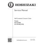 Hoshizaki KM-301BWJ 30 Hoshizaki KM-301BWJ 30