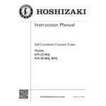 Hoshizaki KM-301BWJ 30 Hoshizaki KM-301BWJ 30