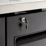 Avantco UDD-4-HC (2) Triple Tap Kegerator Beer Dispenser - Black, (3) 1/2 Keg Capacity
