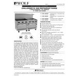 Wolf by Vulcan C72CC-6B36GTN Challenger XL Series Natural Gas 72 Wolf by Vulcan C72CC-6B36GTN Challenger XL Series Natural Gas 72