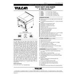 Vulcan V236HB-LP V Series Liquid Propane Heavy-Duty Range with 36