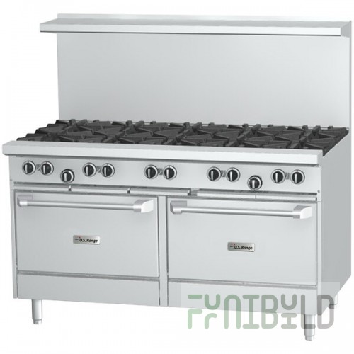 U.S. Range U60-6G24RR Liquid Propane 6 Burner 60