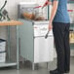 MainStreet Equipment Liquid Propane 50 lb. Stainless Steel Floor Fryer - 120,000 BTU MainStreet Equipment Liquid Propane 50 lb. Stainless Steel Floor Fryer - 120,000 BTU