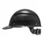 Lift Safety Dax Matte Black Fiber Resin Cap Brim Hard Hat HDFC-17KG Lift Safety Dax Matte Black Fiber Resin Cap Brim Hard Hat HDFC-17KG