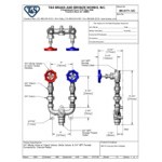 T&S MV-0771-12C Wall Mounted 3/4