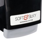 Kutol 9951ZPL Soft & Silky 800-1,000 mL Black Bag-In-Box Hand Soap Dispenser Kutol 9951ZPL Soft & Silky 800-1,000 mL Black Bag-In-Box Hand Soap Dispenser