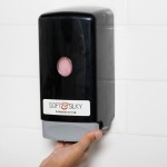 Kutol 9951ZPL Soft & Silky 800-1,000 mL Black Bag-In-Box Hand Soap Dispenser Kutol 9951ZPL Soft & Silky 800-1,000 mL Black Bag-In-Box Hand Soap Dispenser