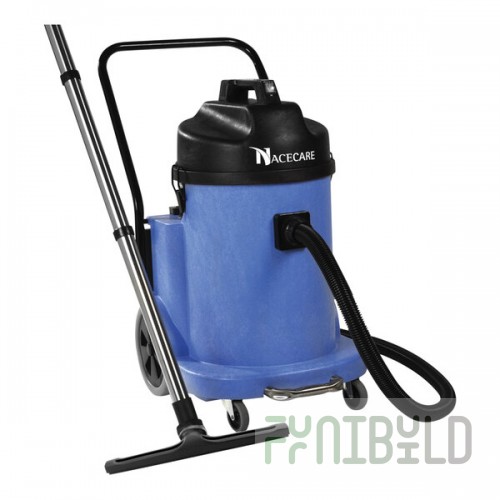 NaceCare Solutions WVD 902 K-899651 12 Gallon Dual Motor Wet / Dry Vacuum with BS7 Toolkit - 1600W