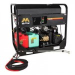 Mi-T-M HS Series HS-4005-0MDK Diesel-Fired Hot Water Pressure Washer with Kubota Engine - 4,000 PSI; 4.5 GPM