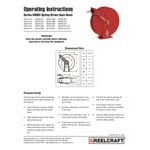 Reelcraft 83000 OLP Series 80000 Ultimate Duty Dual Pedestal Hose Reel for 3/4 Reelcraft 83000 OLP Series 80000 Ultimate Duty Dual Pedestal Hose Reel for 3/4
