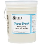 Noble 5 Gallon / 640 oz. Super Break Alkaline Laundry Soil Breaker Noble 5 Gallon / 640 oz. Super Break Alkaline Laundry Soil Breaker