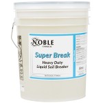 Noble 5 Gallon / 640 oz. Super Break Alkaline Laundry Soil Breaker Noble 5 Gallon / 640 oz. Super Break Alkaline Laundry Soil Breaker