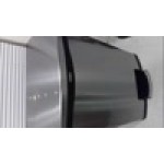Rubbermaid® 1901999 Slim Jim Stainless Steel Black Accent Front Step-On Rectangular Trash Can with Single Rigid Plastic Liner - 96 Qt. / 24 Gallon Rubbermaid® 1901999 Slim Jim Stainless Steel Black Accent Front Step-On Rectangular Trash Can with Single Rigid Plastic Liner - 96 Qt. / 24 Gallon