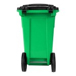 Toter ONA24-10456 Organics 24 Gallon Lime Green Rectangular Rotational Molded Rollout Cart with Lid Toter ONA24-10456 Organics 24 Gallon Lime Green Rectangular Rotational Molded Rollout Cart with Lid