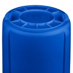 Rubbermaid® 1779699 BRUTE 10 Gallon Blue Round Trash Can