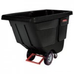 Rubbermaid® 1779699 BRUTE 10 Gallon Blue Round Trash Can