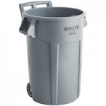 Rubbermaid® 1779699 BRUTE 10 Gallon Blue Round Trash Can