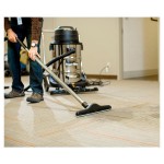 Powr-Flite PF57 20 Gallon Stainless Steel Dual Motor Wet / Dry Vacuum with Toolkit