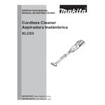 Makita 18V LXT XLC03R1WX4 Lithium-Ion Cordless Brushless Compact Stick Vacuum Kit with Battery and Trigger with Lock - 2.0 Ah Makita 18V LXT XLC03R1WX4 Lithium-Ion Cordless Brushless Compact Stick Vacuum Kit with Battery and Trigger with Lock - 2.0 Ah