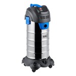 Lavex 10 Gallon Stainless Steel Commercial Wet / Dry Vacuum with Toolkit - 100-120V, 1200W Lavex 10 Gallon Stainless Steel Commercial Wet / Dry Vacuum with Toolkit - 100-120V, 1200W