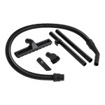Lavex 10 Gallon Stainless Steel Commercial Wet / Dry Vacuum with Toolkit - 100-120V, 1200W Lavex 10 Gallon Stainless Steel Commercial Wet / Dry Vacuum with Toolkit - 100-120V, 1200W