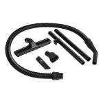 Lavex 10 Gallon Stainless Steel Commercial Wet / Dry Vacuum with Toolkit - 100-120V, 1200W Lavex 10 Gallon Stainless Steel Commercial Wet / Dry Vacuum with Toolkit - 100-120V, 1200W