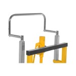 Vestil 4,000 lb. 2-Piece Yellow Steel Machinery / Vending Machine Transporter with 190