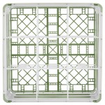 Vollrath 52731 Signature Full-Size Light Green 9-Compartment 9 15/16