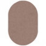 Joy Carpets Kid Essentials Endurance 6' x 9' Taupe Oval Area Rug Joy Carpets Kid Essentials Endurance 6' x 9' Taupe Oval Area Rug