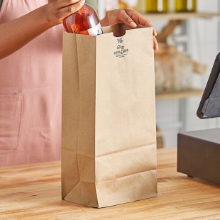 Duro Husky Dubl Life 16 lb. Heavy Duty Natural Kraft Bag - 400/Bundle Duro Husky Dubl Life 16 lb. Heavy Duty Natural Kraft Bag - 400/Bundle