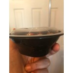 Fabri-Kal FC12B SideKicks 12 oz. Microwaveable Side Dish Bowl / Container - 750/Case