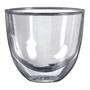 Solia 8.1 oz. Clear Double-Wall Plastic Cup - 160/Case Solia 8.1 oz. Clear Double-Wall Plastic Cup - 160/Case
