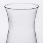 Fineline Quenchers 4515-CL-CL 14 oz. 1-Piece Plastic Hurricane Glass - 60/Case
