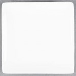 Libbey Slate 8 oz. Ultra Bright White Square Porcelain Bouillon Bowl - Sample