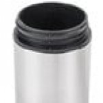 American Metalcraft SP35 1.5 oz. Stainless Steel Round Salt and Pepper Shaker Set