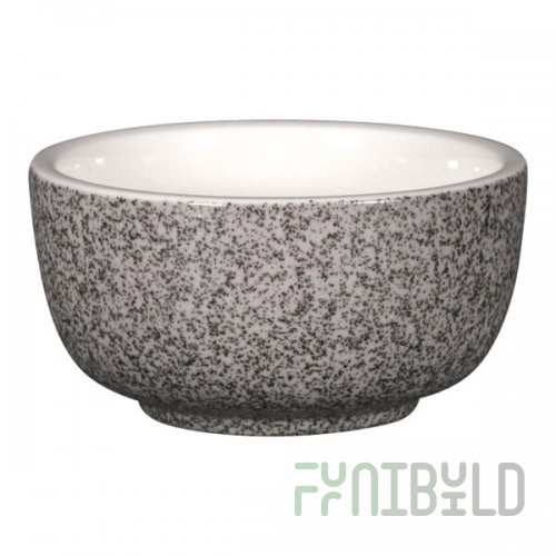 RAK Porcelain Rakstone Ease 3.38 oz. Dual Porcelain Ramekin - 12/Case