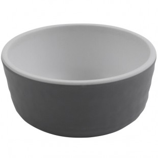 GET Roca Matte 3 oz. Gray Melamine Sauce Dish - 72/Case GET Roca Matte 3 oz. Gray Melamine Sauce Dish - 72/Case