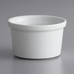 Corona by GET Enterprises PA1101807224 Actualite 3.4 oz. Bright White Porcelain Ramekin - 24/Case Corona by GET Enterprises PA1101807224 Actualite 3.4 oz. Bright White Porcelain Ramekin - 24/Case